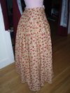 1840s Winterhalter dress reproduction skirt right view