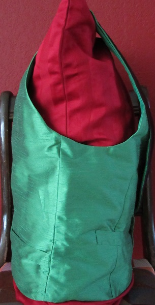 Reproduction Victorian Men's Green Medium Waistcoat Right.