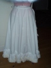 Reproduction petticoat: front view