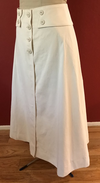 Reproduction 1916 CreamSkirt  Left Quarter View.