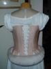 Reproduction 1700s bumroll: back view