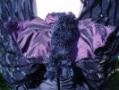 bodice drape bat detail