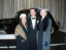 Cate, Kim, and 
Nick Langdon at Towe Auto Museum for Classic Movie night