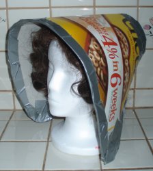 cardboard bonnet step 10