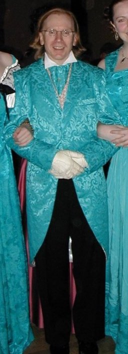 teal tailcoat